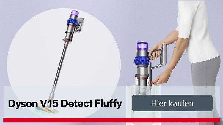 Aktuell zum besten Preis aller Zeiten zu bekommen: der Dyson V15 Detect Fluffy.