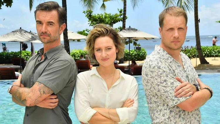 Dieses Foto mit Florian Silbereisen (l.) und Wanda Perdelwitz teilte auch Oliver Pocher.