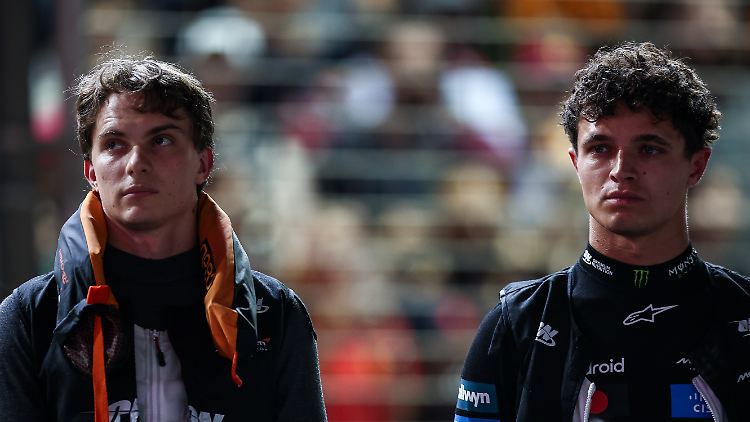 Derzeit nicht die allerbesten Freunde: Oscar Piastri und Lando Norris.