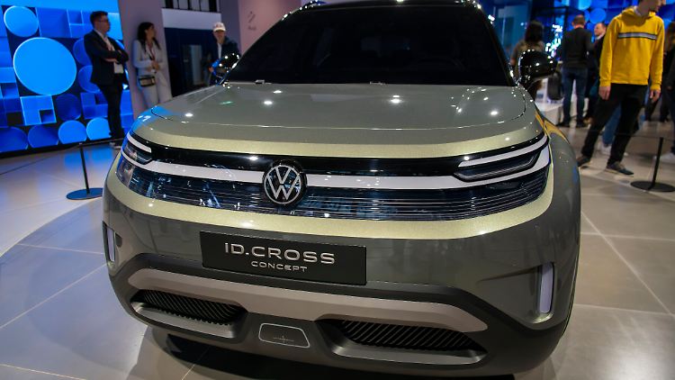 Der ID.Cross auf der IAA in München. 