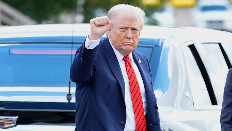 Trump nannte das Verhalten Chinas "außerordentlich aggressiv".