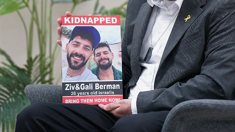Die Brüder Ziv und Gali Berman sollen getrennt voneinander als Geiseln festgehalten worden sein.
