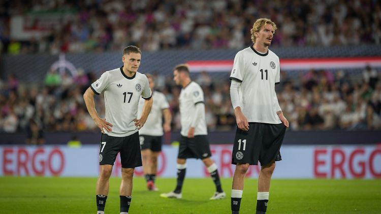 Wirtz und Woltemade - beide sind ohne Torbeteiligung gegen Luxemburg.