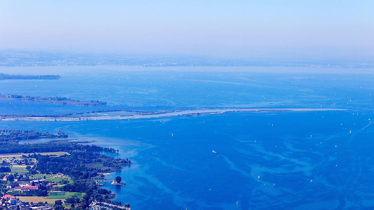 Der Bodensee liegt zu Teilen in Deutschland, Österreich und der Schweiz.