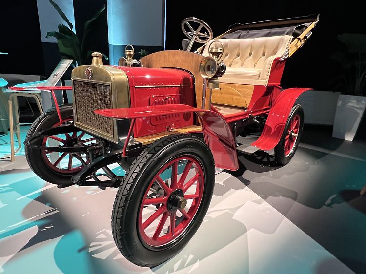 Erstes in Mlada Boleslav produziertes Automobil: der kleine, aber feine L&K Voiturette A aus dem Jahr 1905.