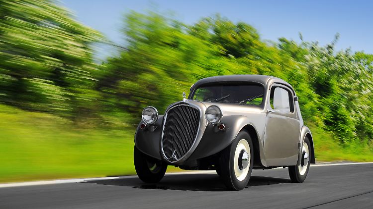 Der charmante Skoda Sagitta von 1936 war technisch innovativ, Skoda wagte aber keine Großserie.