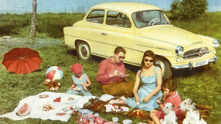 Das Herz der Marke: Im Jahr 1959 fuhr die erste Generation des Skoda Octavia an den Start.