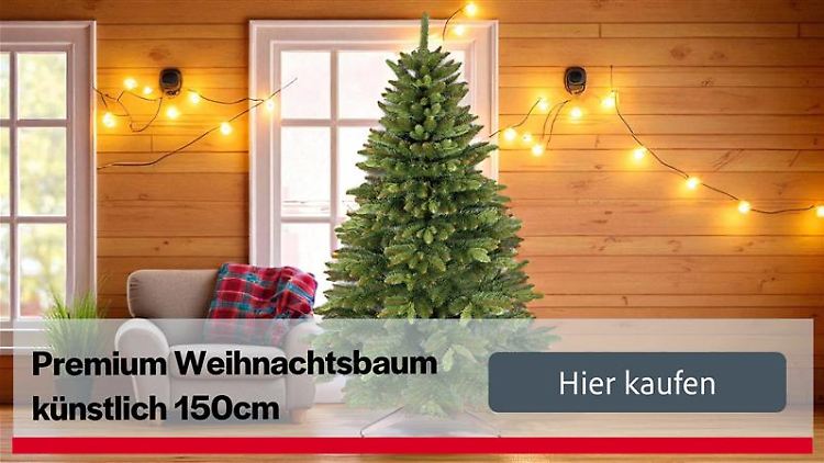 Weihnachten kommt schon bald: Der Pure-Living-Weihnachtsbaum ist bei Amazon im Angebot.