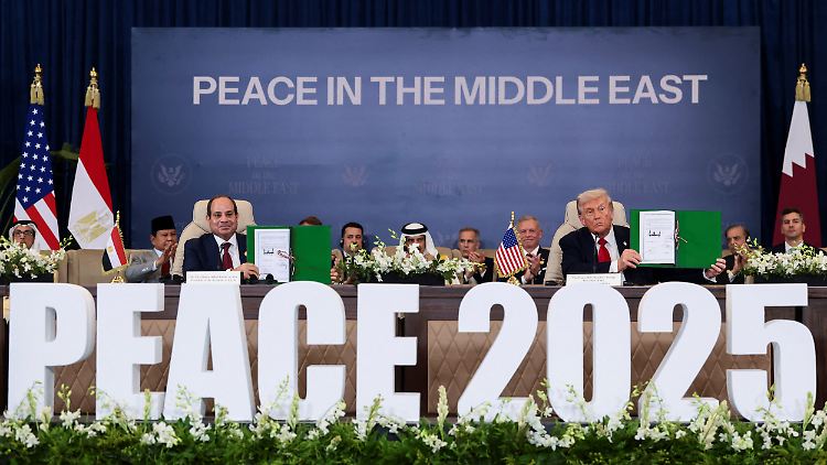 Die Vereinbarung zum Frieden in Gaza wurde in Ägypten unterzeichnet.