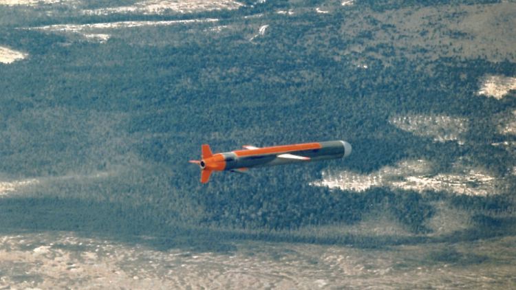 Der Marschflugkörper Tomahawk hat eine Reichweite von bis zu 2500 Kilometern. 
