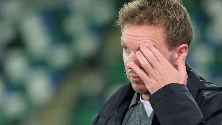 Julian Nagelsmann hat größere Baustellen als das Tor.
