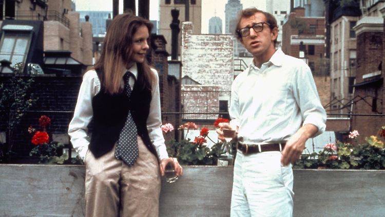 Diane Keaton und Woody Allen in dem Film "Der Stadtneurotiker".