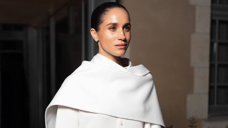 Besuchte die Modenschau von Balenciaga auf eigene Faust: Herzogin Meghan.
