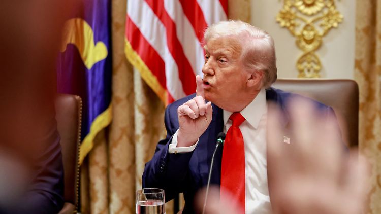 Donald Trump redet viel.