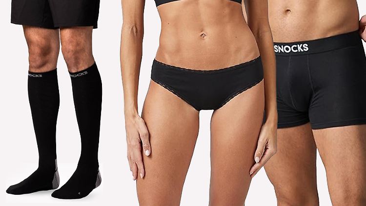 Fünf Deals von Snocks: von Boxershorts bis zum Kompressions-Strumpf.
