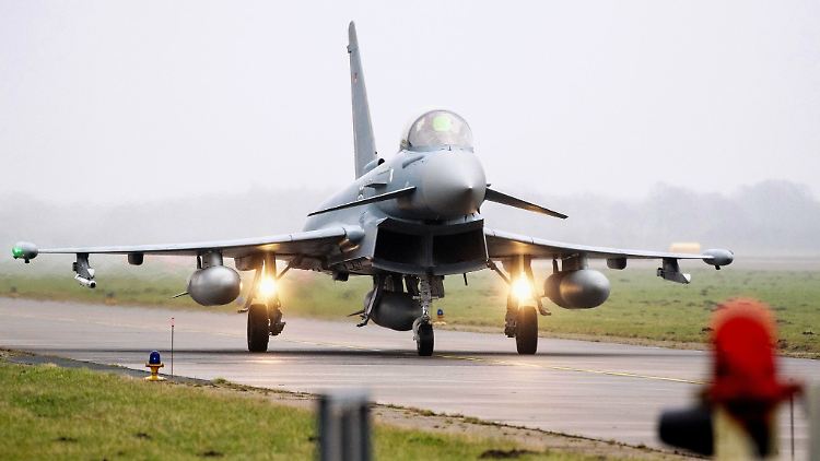 Deutsche Eurofighter sollen von Polen aus zum Schutz der Ostflanke beitragen. (Archivbild)