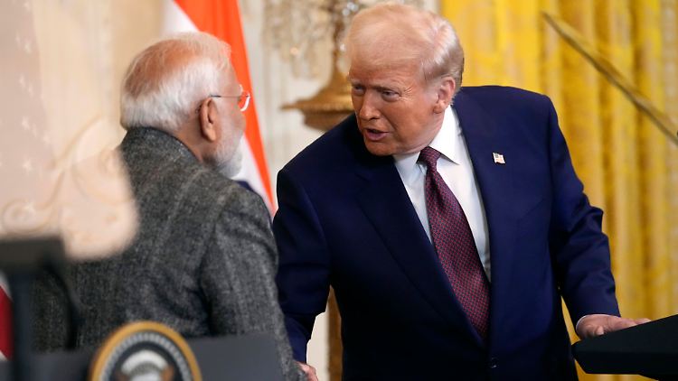 Trump hat Modi offenbar erfolgreich unter Druck gesetzt.
