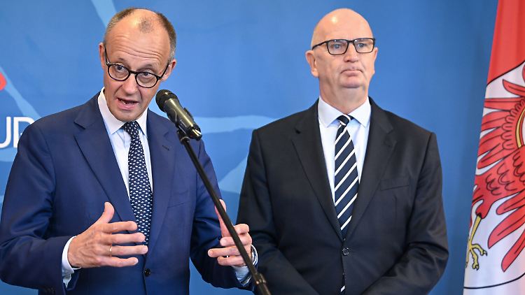 Merz verwies auf die Erfolge der Bundesregierung bei der Migration und machte dann die "Stadtbild"-Andeutung.