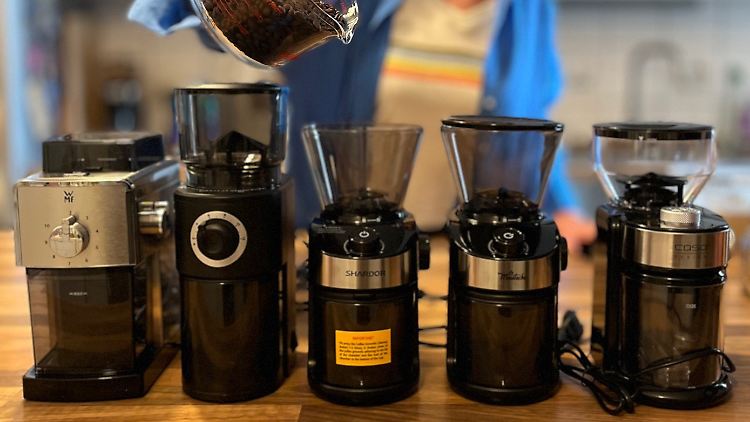 Fünf Kaffeemühlen im Praxistest - welche mahlt das beste Pulver?