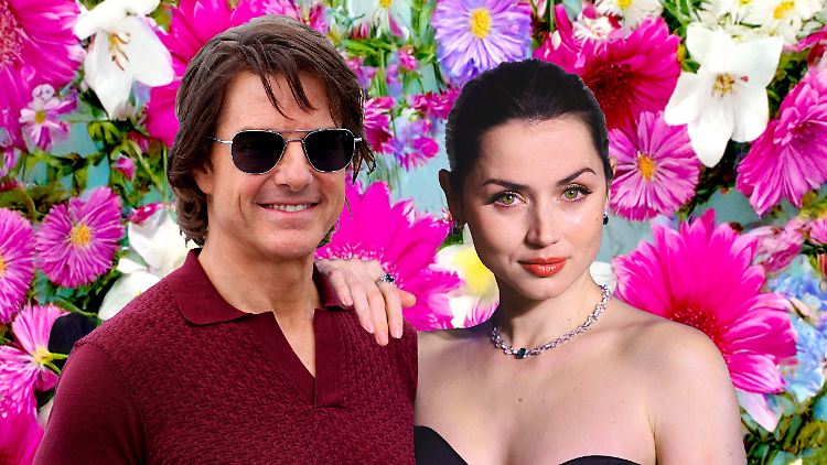 Nur eine Collage - aber Tom Cruise und Ana de Armas sollen liiert gewesen sein.