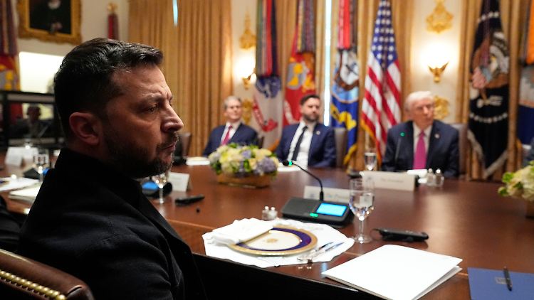 Trump lobte Selenskyj auch für seine Stärke.