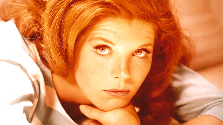 Samantha Eggar auf dem Höhepunkt ihres Erfolgs in Hollywood in den 1960er-Jahren.