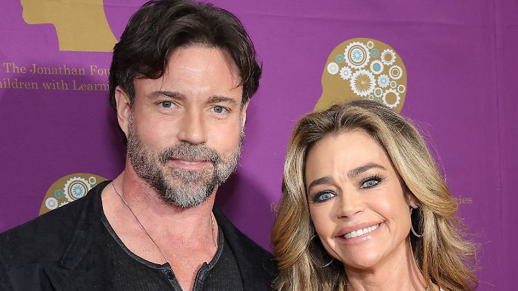 Da lächelten sie noch: Denise Richards und Aaron Phypers im Mai in Los Angeles.