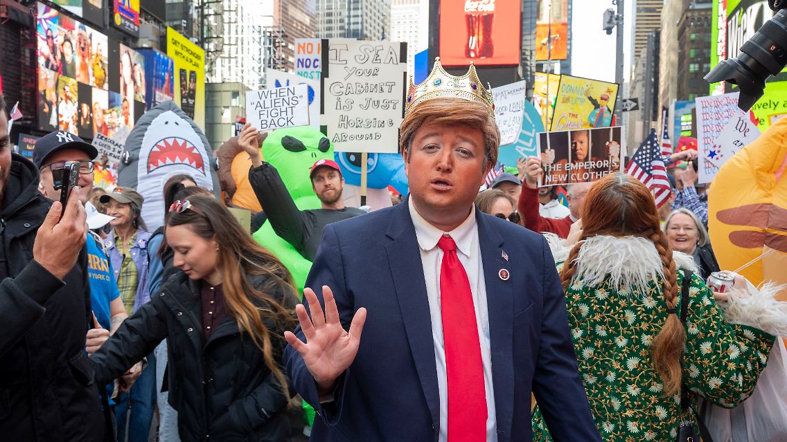 Auffällig in New York wie anderswo: ...