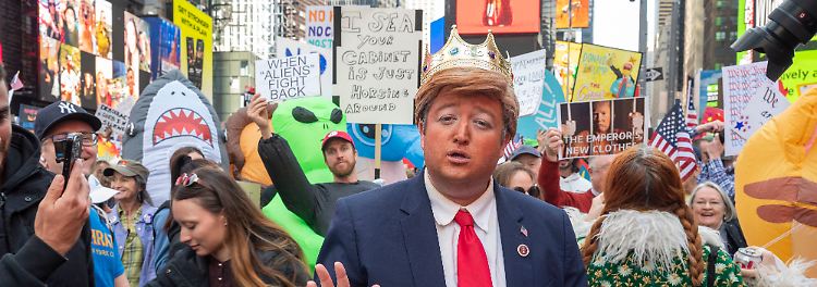 Auffällig in New York wie anderswo: ...