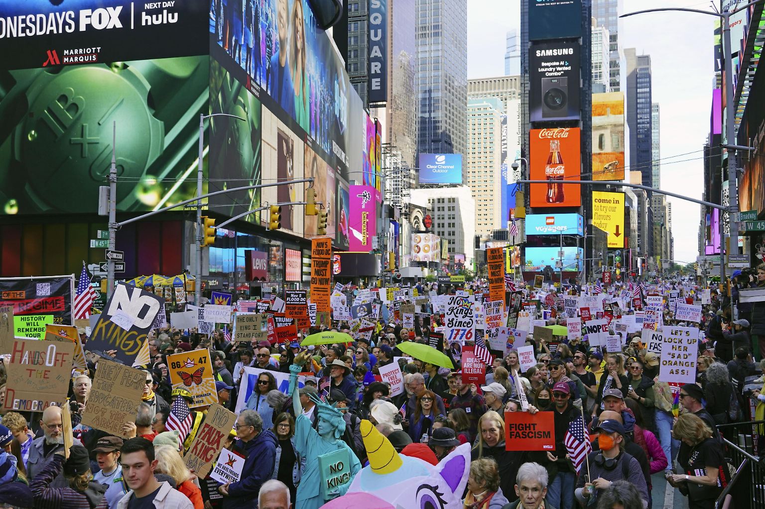 Von New York ...