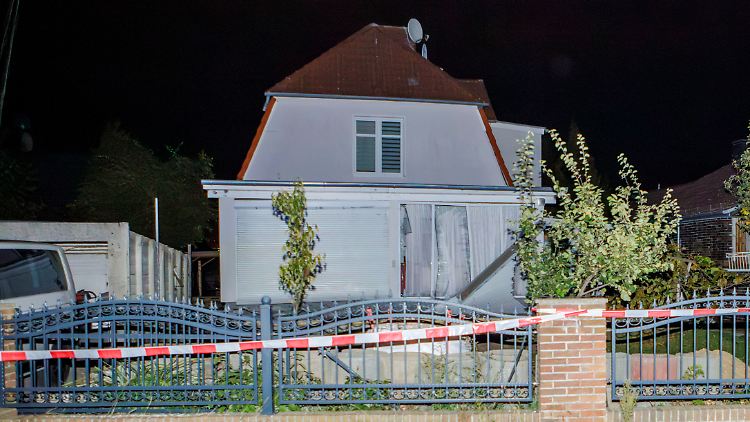 Einige Fenster des Gebäudes in Buckow wurden zerstört.