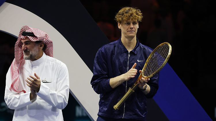 Nach dem Sieg beim Showturnier in Saudi-Arabien wollte Jannik Sinner keinen Davis-Cup mehr spielen.