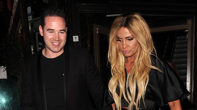 Katie Price und ihr damaliger Ehemann Kieran Hayler 2017 in London.