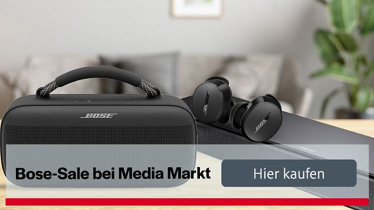 Klingt gut: Bei Media Markt sind aktuell verschiedene Bose-Geräte im Preis reduziert.
