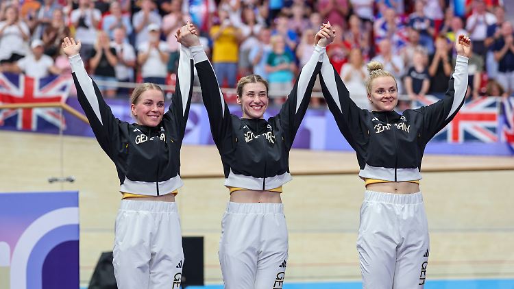 Emma Hinze (l.) fehlt bei der WM.