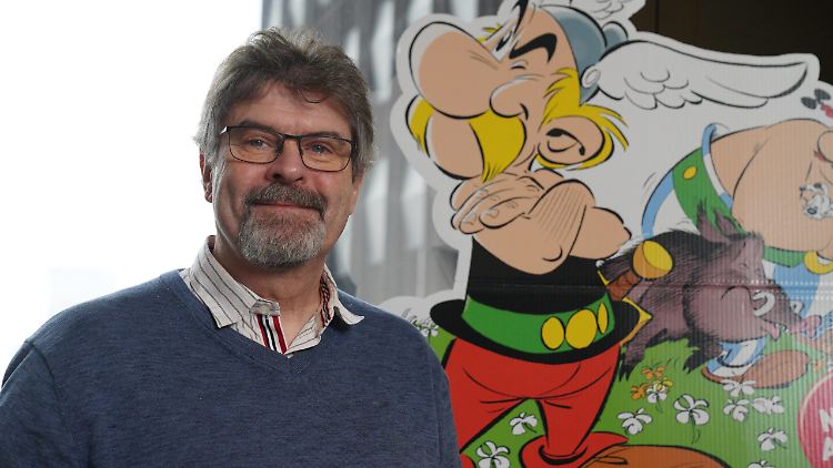 Das Gespräch mit Fabcaro und Didier Conrad wurde von "Asterix"-Übersetzer Klaus Jöken gedolmetscht.