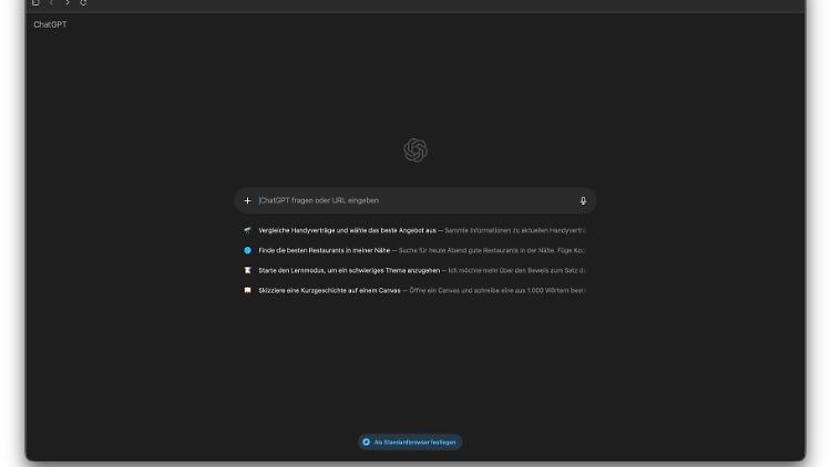 Um Nutzer zu überreden, Atlas als Standard-Browser einzurichten, bietet OpenAI erweiterte Limits bei Uploads, Analysen, Bilderstellung oder Nachrichten.