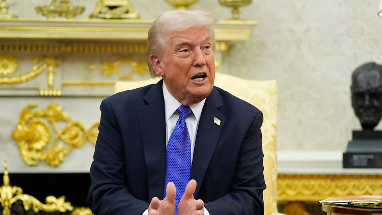 Trump wollte den Krieg in der Ukraine schnell beenden - davon ist er noch weit entfernt.