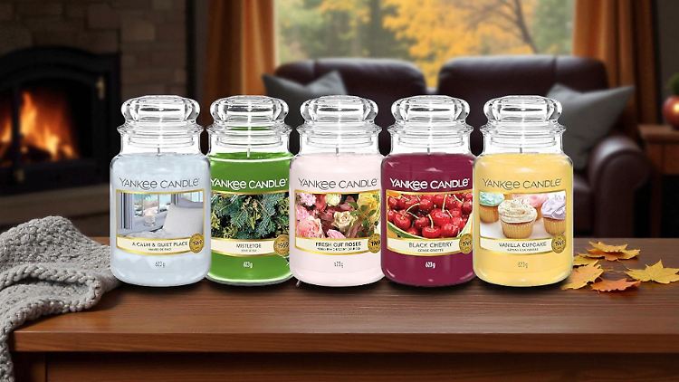 Yankee Candle-Duftkerzen versprechen einen besonders intensiven Duft.