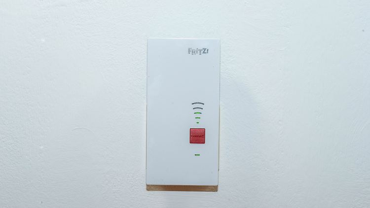 Der Fritz!Repeater 2700 ist ein kleines, unauffälliges Gerät.