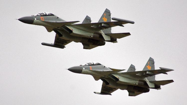 Eine der zwei Maschinen sei ein russischer SU-30-Jet gewesen, teilte das litauische Militär mit. (Archivbild)