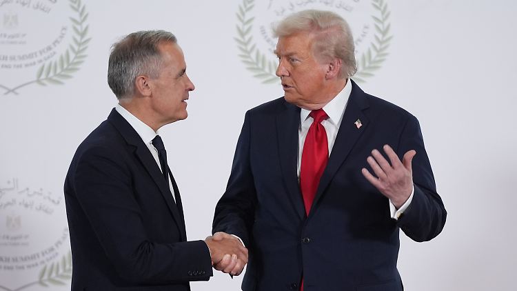 Erst kürzlich war Kanadas Premier Carney in Washington. Jetzt will der US-Präsident nicht mehr mit ihm reden, zumindest nicht über Zölle.