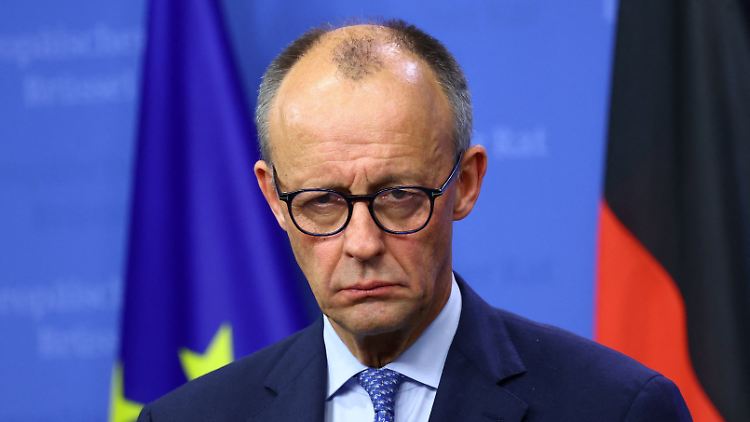 Bundeskanzler Friedrich Merz - ein Mann vieler Worte.