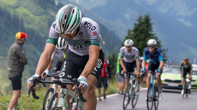 Kevin Bonaldo bei der Österreich-Rundfahrt im Juli.