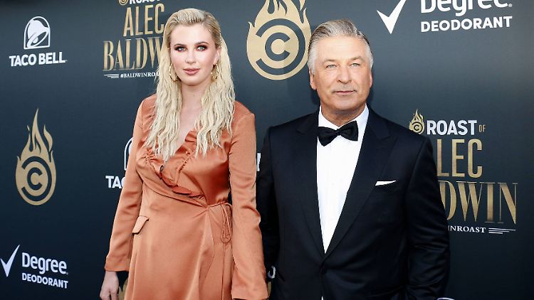 Alec Baldwin 2019 mit Tochter Ireland.