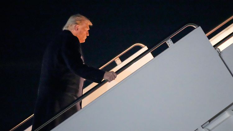 Trump ist auf dem Weg nach Asien.