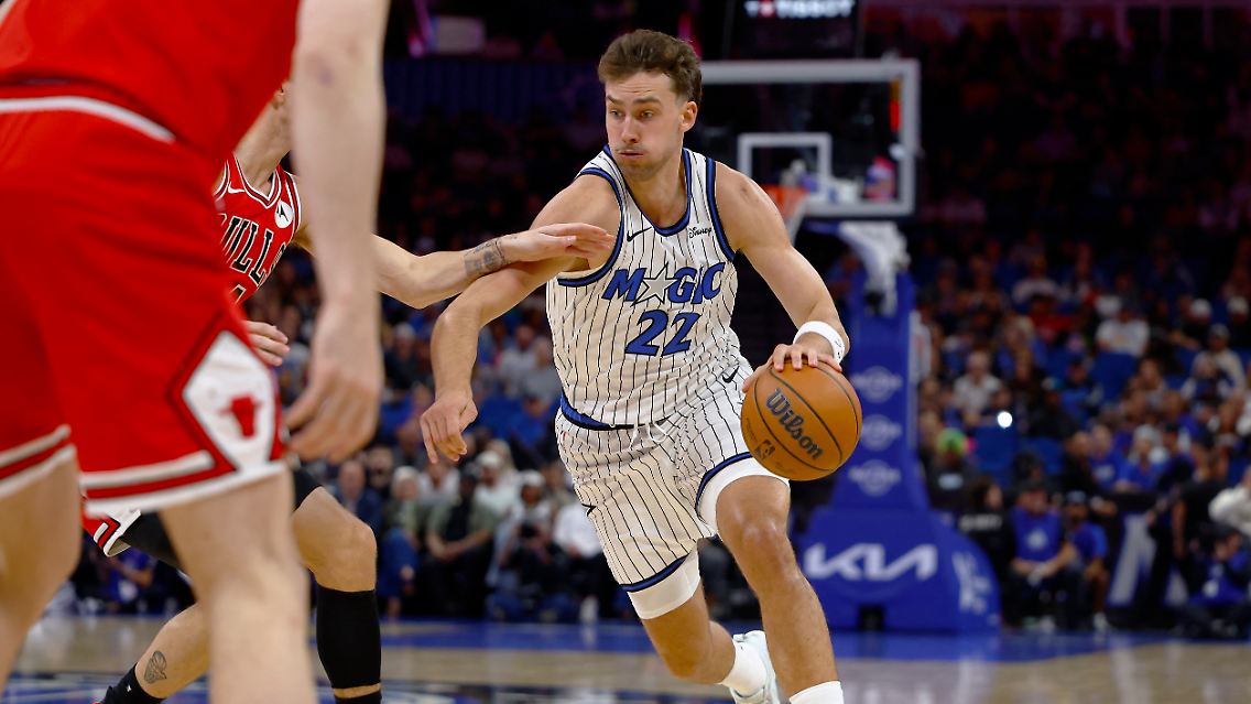 Franz Wagner zerschellt an den Bullen.