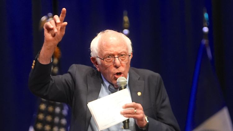 Kritisiert die Demokraten gerne von links: Bernie Sanders.