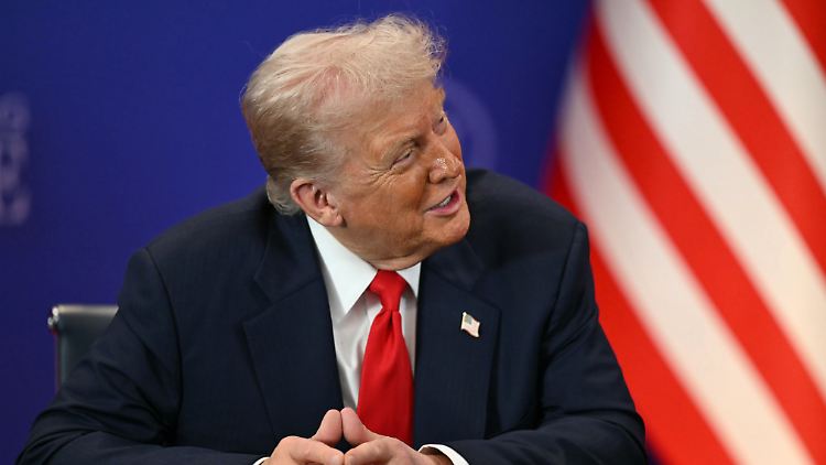 Optimistisch auf Asien-Reise: Donald Trump.