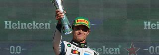 Mit einem Punkt Vorsprung der neue WM-Führende: Lando Norris-